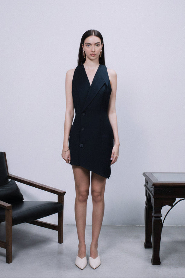 Sera Asymmetric Mini Dress
