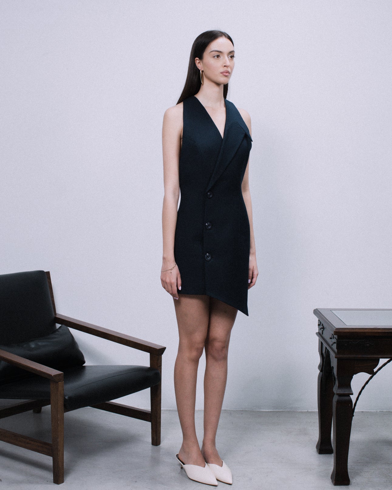Sera Asymmetric Mini Dress