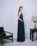 Gleam Maxi Linen Dress