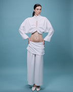 Cloudine Draped Skirt