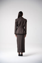 Spire Asymmetric Collar Jacket
