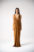 Gleam Silk Maxi Dress