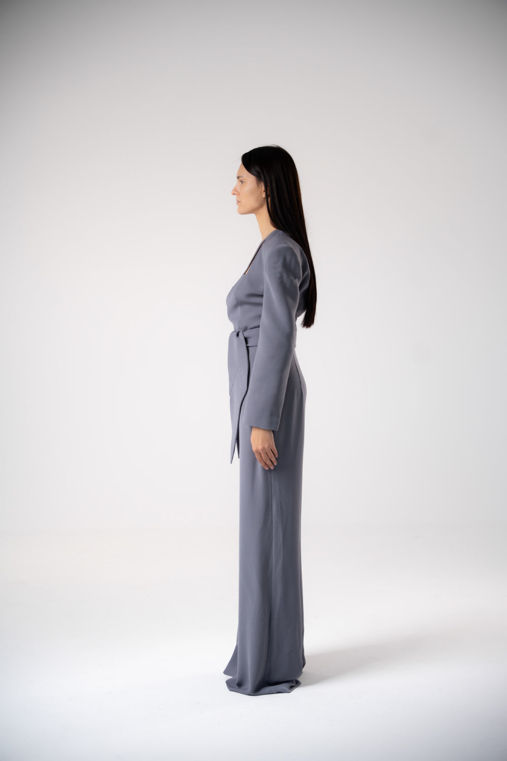 Triarc Triangle Cut Detail Jumpsuit