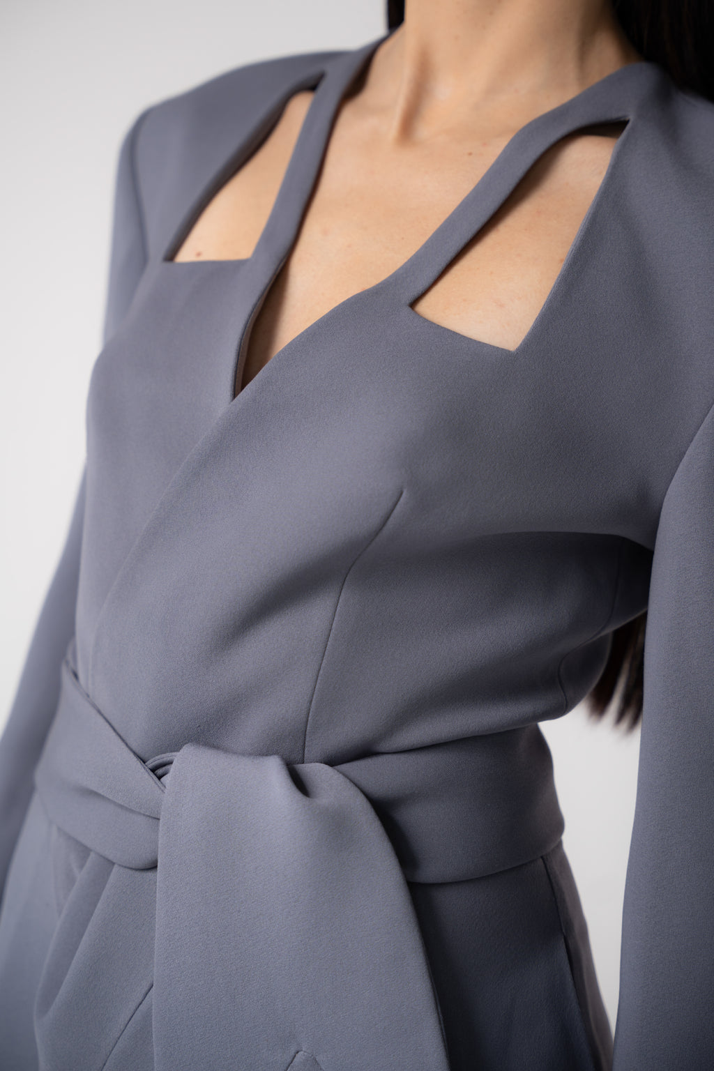 Triarc Triangle Cut Detail Jumpsuit