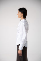 Vertex Asymmetric Collar Shirt