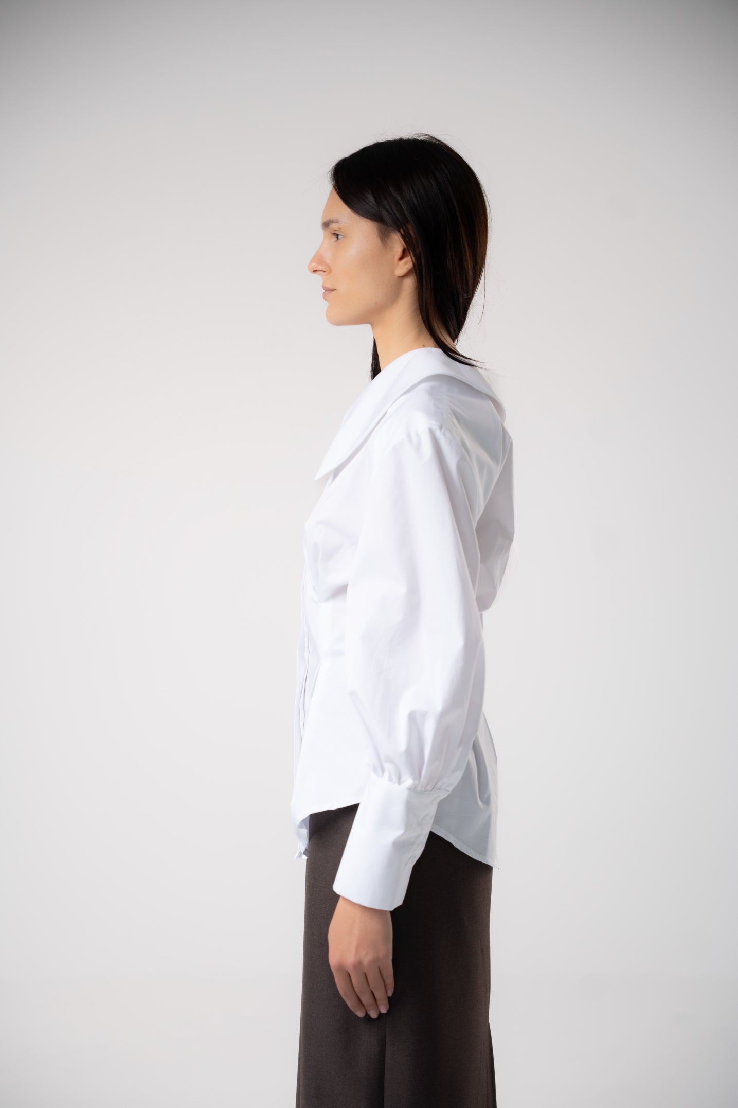 Vertex Asymmetric Collar Shirt