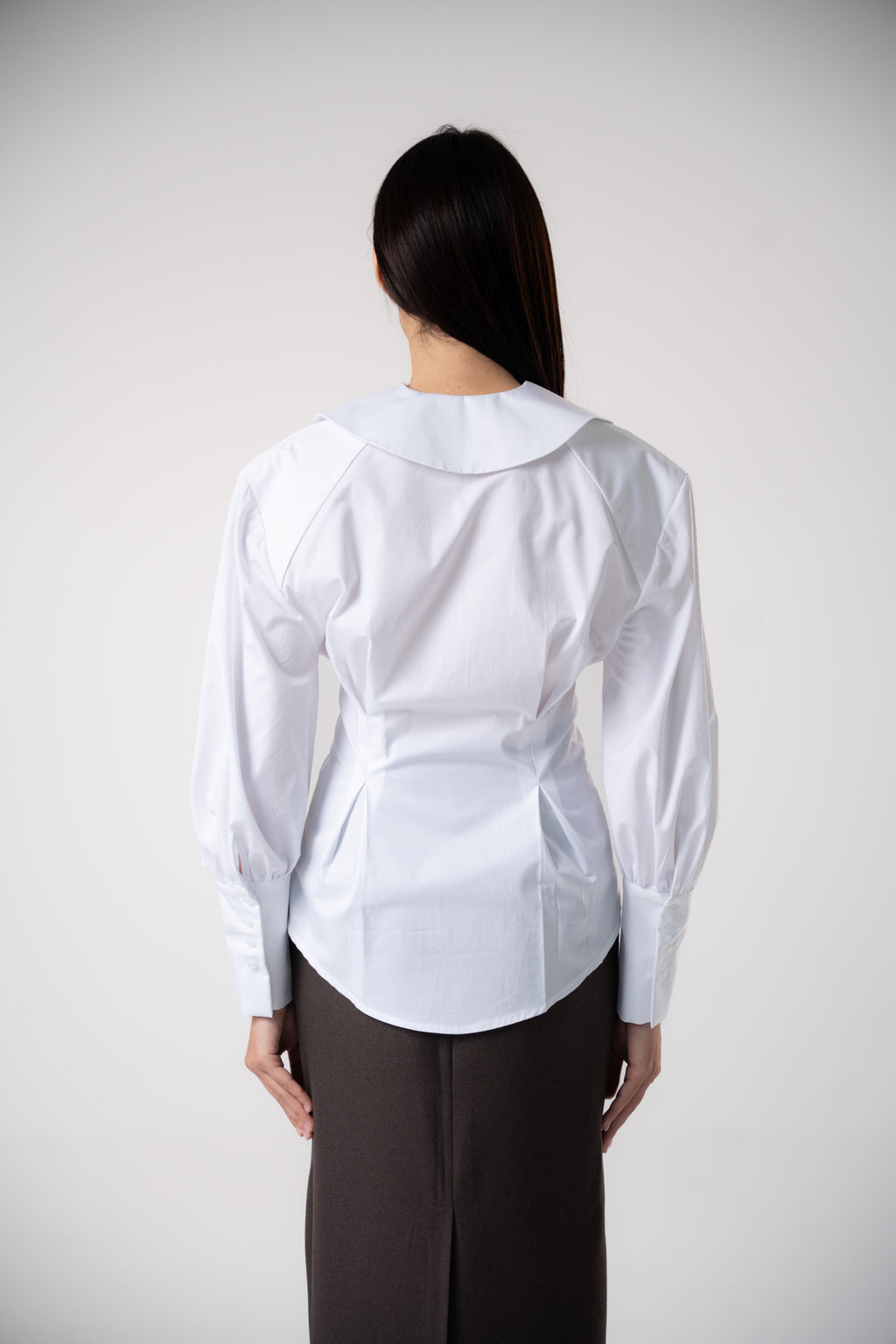 Vertex Asymmetric Collar Shirt