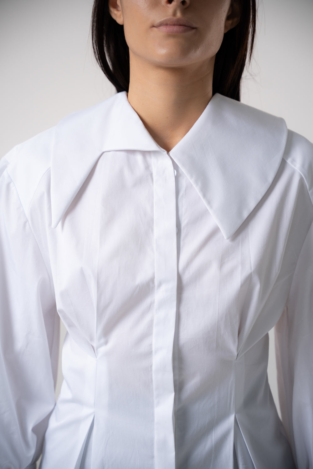Vertex Asymmetric Collar Shirt