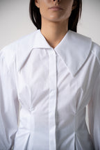 Vertex Asymmetric Collar Shirt